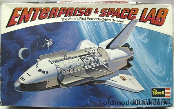 Revell 1/144 Space Shuttle Enterprise and Space Lab, H200 plastic model kit
